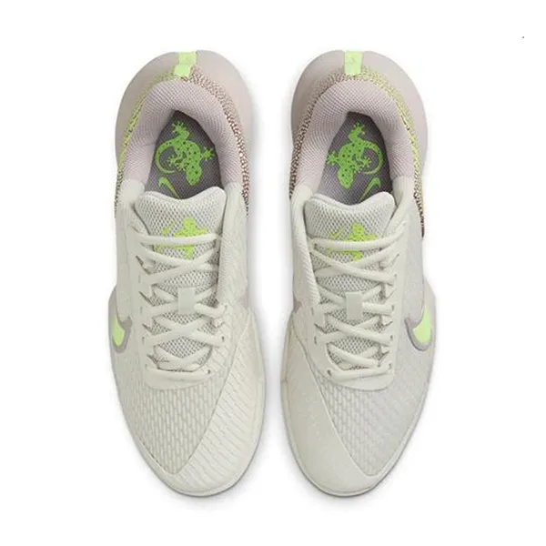 Giày Pickleball Nike Air Zoom Vapor Pro 2 Premium Hemp WMNS FB7054-001 Màu Trắng Phối Xanh Size 38