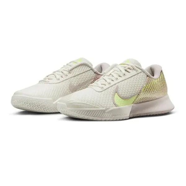 Giày Pickleball Nike Air Zoom Vapor Pro 2 Premium Hemp WMNS FB7054-001 Màu Trắng Phối Xanh Size 38
