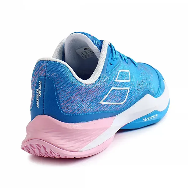 Giày Pickleball Nữ Babolat Jet Mach 3 All Court 31S23630-4106 Màu Xanh Blue Size 36.5 - Pickleball - Vua Hàng Hiệu
