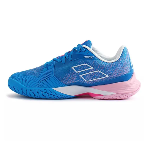 Giày Pickleball Nữ Babolat Jet Mach 3 All Court 31S23630-4106 Màu Xanh Blue Size 36.5 - Pickleball - Vua Hàng Hiệu