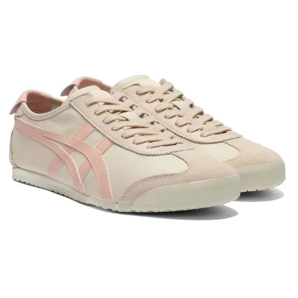 Giày Pickleball Onitsuka Tiger Mexico 66 Ginger Peach 1183A201-254 Màu Trắng - Hồng Size 39