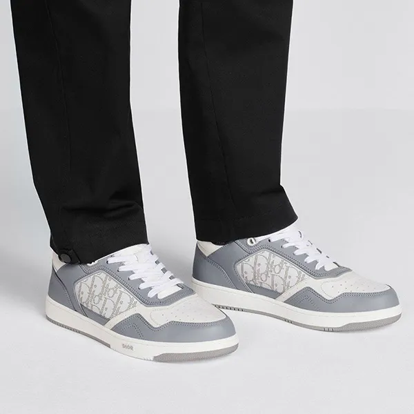 Giày Sneaker Nam Dior In Grey - 3SN272ZIJ 890 Màu Xám Size 40