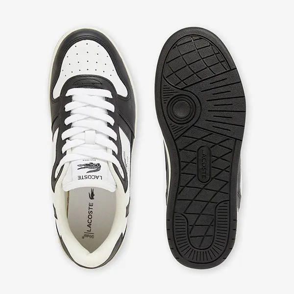 Giày Sneaker Nam Lacoste TClip Set Leather 48SFA0052 147 Màu Đen Trắng Size 8