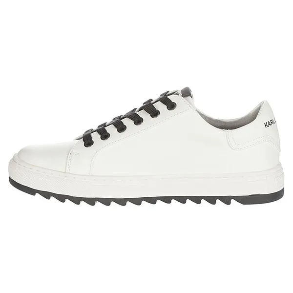 Giày Thể Thao Karl Lagerfeld Heart Logo Sneaker In White Màu Trắng Size 9 - Giày - Vua Hàng Hiệu