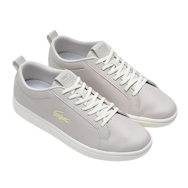 Giày Thể Thao Nam Lacoste G ELITE SMA 746SMA0016.18C Màu Xám Trắng Size 39.5