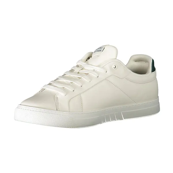 Giày Thể Thao Nam Tommy Hilfiger Sneakers FM0FM05163_BIYBH Màu Trắng Size 41
