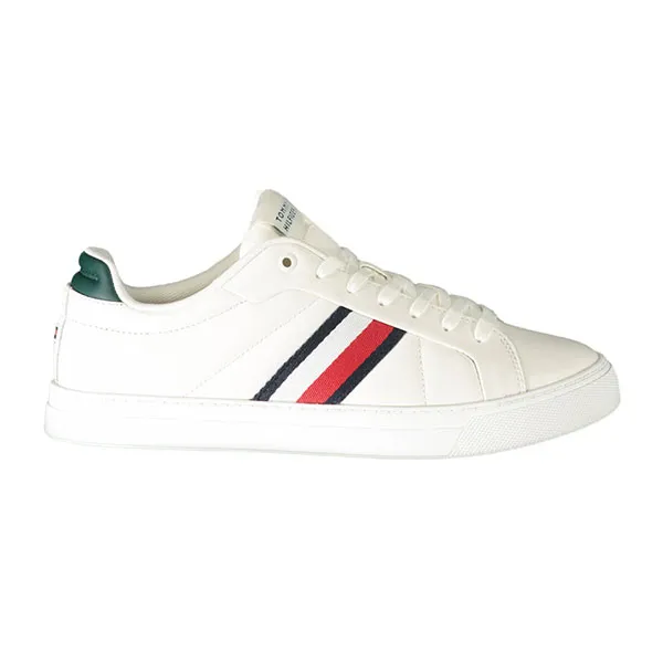 Giày Thể Thao Nam Tommy Hilfiger Sneakers FM0FM05163_BIYBH Màu Trắng Size 41
