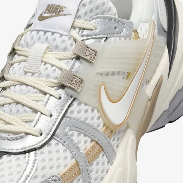 Giày Thể Thao Nike Wmns V2K Run Khaki Metallic Silver HJ7245-100 Màu Trắng Bạc Size 36.5 - Giày - Vua Hàng Hiệu