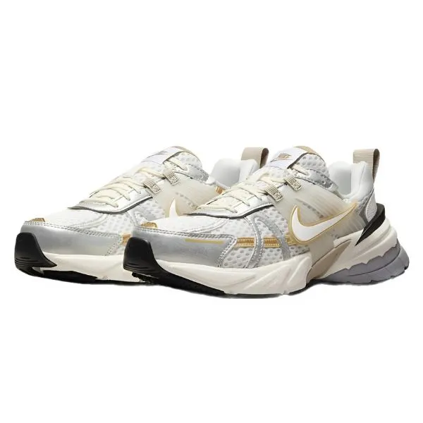 Giày Thể Thao Nike Wmns V2K Run Khaki Metallic Silver HJ7245-100 Màu Trắng Bạc Size 36.5 - Giày - Vua Hàng Hiệu