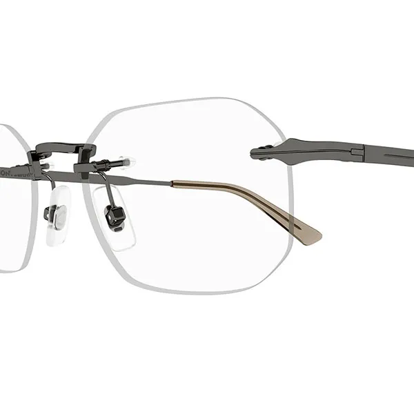 Gọng Kính Nam Montblanc Eyeglasses MB0307O_002.I Màu Xám - Kính mắt - Vua Hàng Hiệu