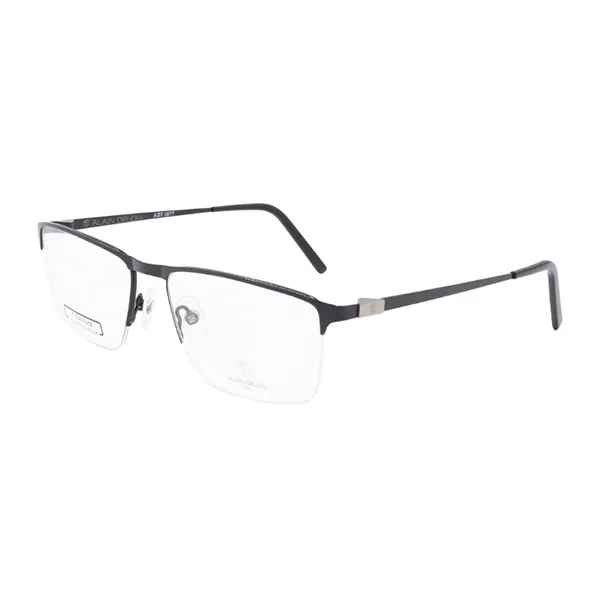 Gọng Kính Nam Alain Delon Rectangle ADT1077 C12S Màu Đen - Kính mắt - Vua Hàng Hiệu