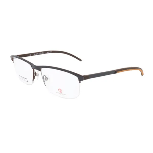 Gọng Kính Nam Alain Delon Rectangle ADT1078 C15S Màu Nâu - Kính mắt - Vua Hàng Hiệu