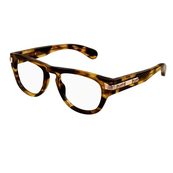 Gọng Kính Nam Gucci Panthos GG1519O 002 Màu Nâu Havana - Kính mắt - Vua Hàng Hiệu