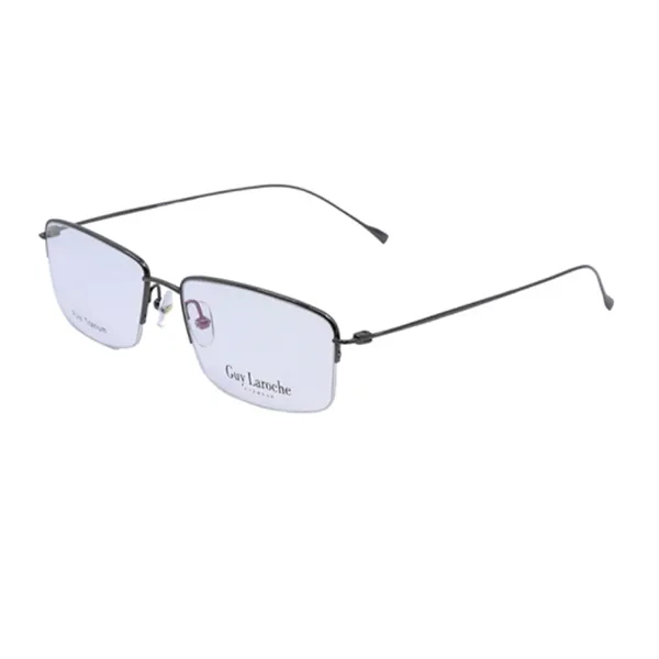 Gọng Kính Nam Guy Laroche Rectangle GL91204XF GN Màu Xám - Kính mắt - Vua Hàng Hiệu