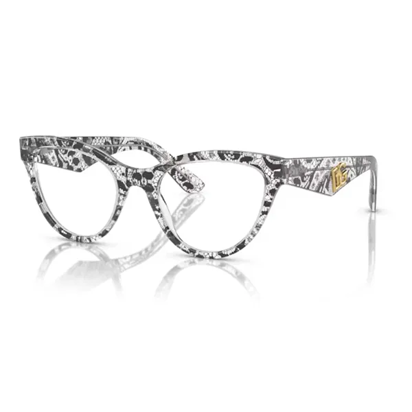 Gọng Kính Nữ Dolce & Gabbana D&G 0DG3372 328752 Màu Ren Đen