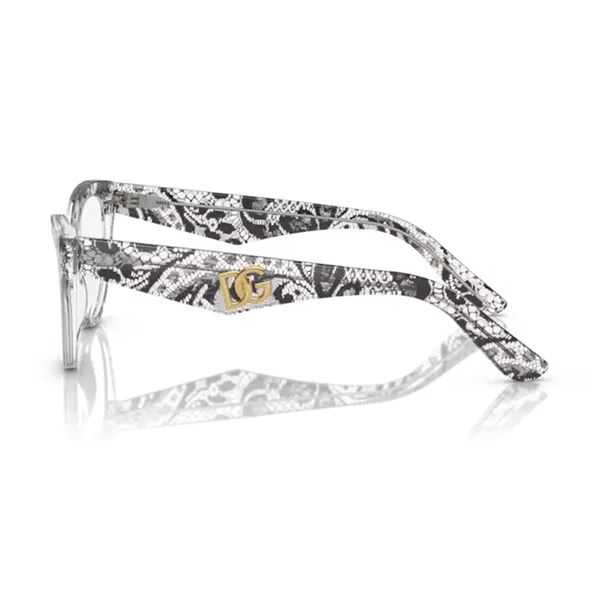 Gọng Kính Nữ Dolce & Gabbana D&G 0DG3372 328752 Màu Ren Đen