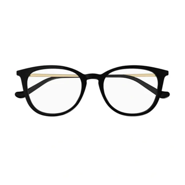 Gọng Kính Nữ Gucci GG1468OA 001 Màu Đen Vàng