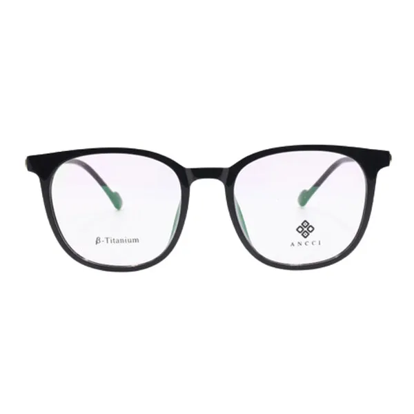 Gọng Kính Unisex Ancci AC34600 C1 Màu Đen - Kính mắt - Vua Hàng Hiệu