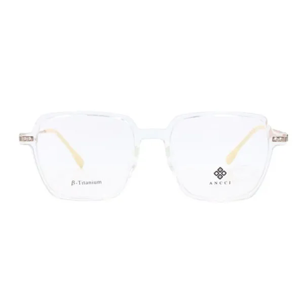 Gọng Kính Unisex Ancci AC34603 C3 Trong Suốt - Kính mắt - Vua Hàng Hiệu