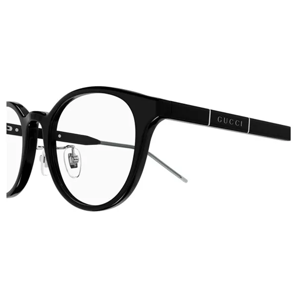 Gọng Kính Unisex Gucci GG1229OJ 001 Màu Đen - Kính mắt - Vua Hàng Hiệu