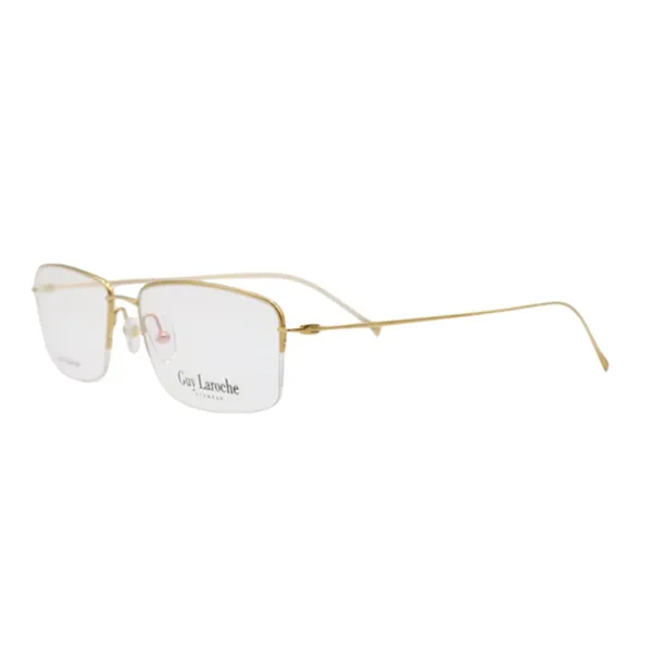 Gọng Kính Unisex Guy Laroche Rectangle GL91204XF GP Màu Vàng Gold - Kính mắt - Vua Hàng Hiệu