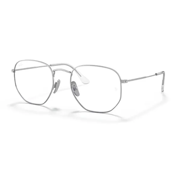 Gọng Kính Unisex Rayban 0RX8148V 1224 Màu Bạc - Kính mắt - Vua Hàng Hiệu