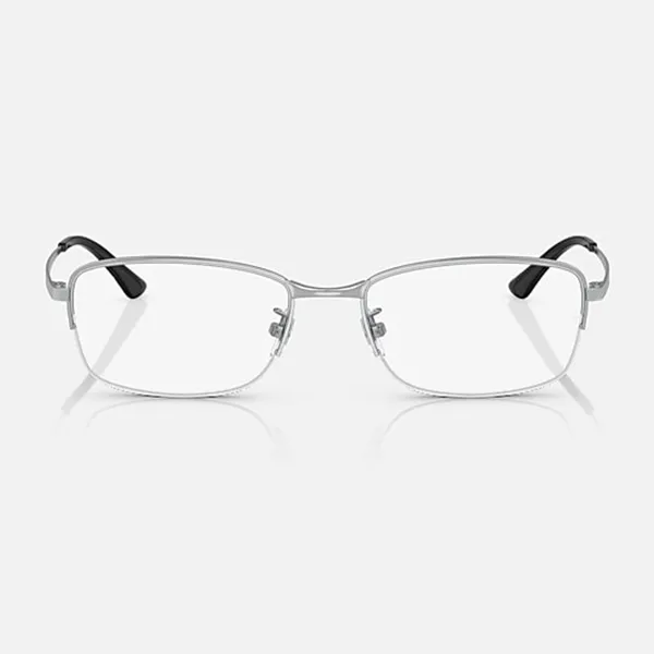Gọng Kính Unisex Rayban Rectangle 0RX8774D 102955 Màu Bạc - Kính mắt - Vua Hàng Hiệu