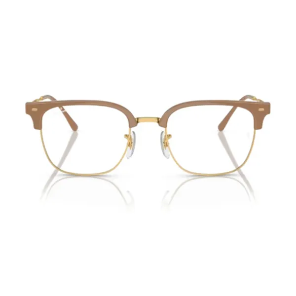 Gọng Kính Unisex Rayban Square 0RX7216F 834253 Màu Be Vàng