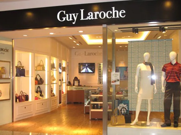 Gọng Kính Unisex Guy Laroche Rectangle GL91207XF GP Màu Đen Vàng - Kính mắt - Vua Hàng Hiệu
