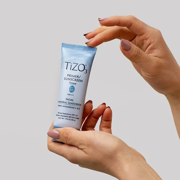 Kem Chống Nắng TIZO3 Facial Primer Tinted SPF40/PA+++ 50g (Kiêm Kem Lót Có Màu)