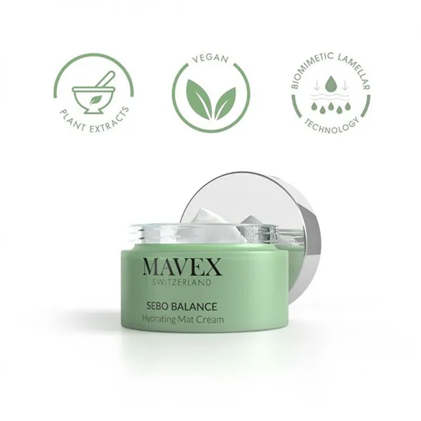 Kem Dưỡng Ẩm Kiềm Dầu Mavex Sebo Balance Cho Da Dầu Mụn 50ml - Mỹ phẩm - Vua Hàng Hiệu