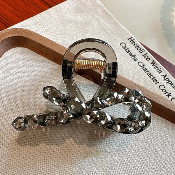 Kẹp Tóc Nữ Kya Jewel Bling Queen HC112 Màu Xám Trong - Phụ kiện - Vua Hàng Hiệu