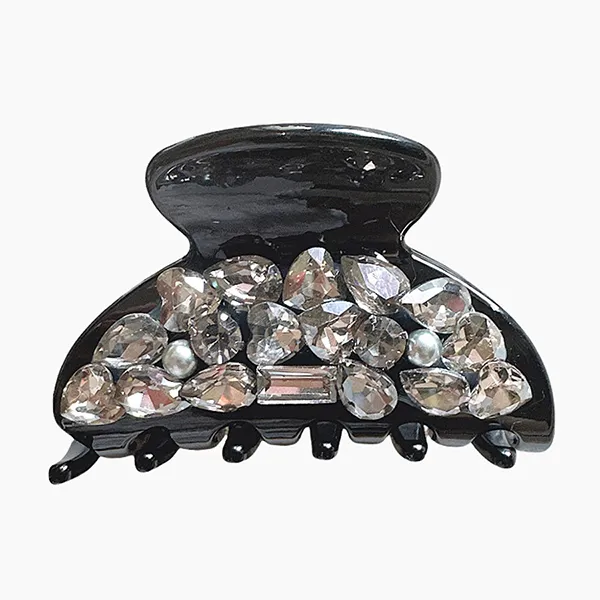 Kẹp Tóc Nữ Kya Jewel Elegant Glitzy HC104 Màu Đen - Phụ kiện - Vua Hàng Hiệu