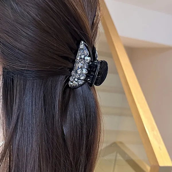 Kẹp Tóc Nữ Kya Jewel Elegant Glitzy HC104 Màu Đen - Phụ kiện - Vua Hàng Hiệu