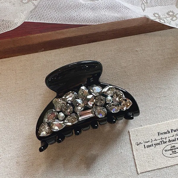 Kẹp Tóc Nữ Kya Jewel Elegant Glitzy HC104 Màu Đen - Phụ kiện - Vua Hàng Hiệu