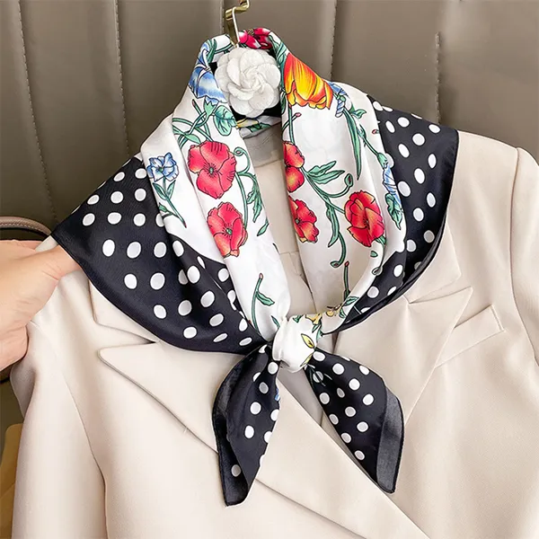 Khăn Choàng Nữ Kya Jewel Charming Floral SC41 Phối Màu - Thời trang - Vua Hàng Hiệu