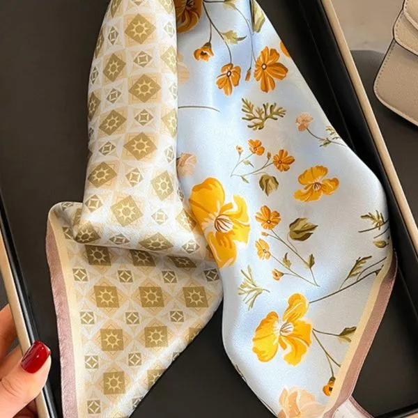 Khăn Choàng Nữ Kya Jewel Sunlit Petals SC53 Phối Màu - Thời trang - Vua Hàng Hiệu