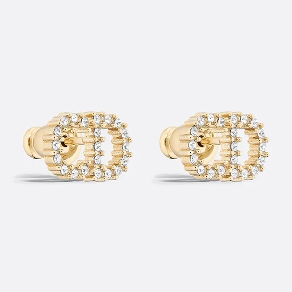Khuyên Tai Nữ Dior Clair D Lune Earrings E1715CDLCY D301 Màu Vàng Gold - Trang sức - Vua Hàng Hiệu