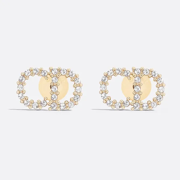 Khuyên Tai Nữ Dior Clair D Lune Earrings E1715CDLCY D301 Màu Vàng Gold - Trang sức - Vua Hàng Hiệu