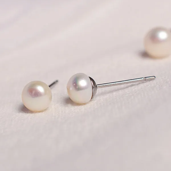 Khuyên Tai Nữ Kya Jewel Basic 7mm Màu Trắng - Trang sức - Vua Hàng Hiệu
