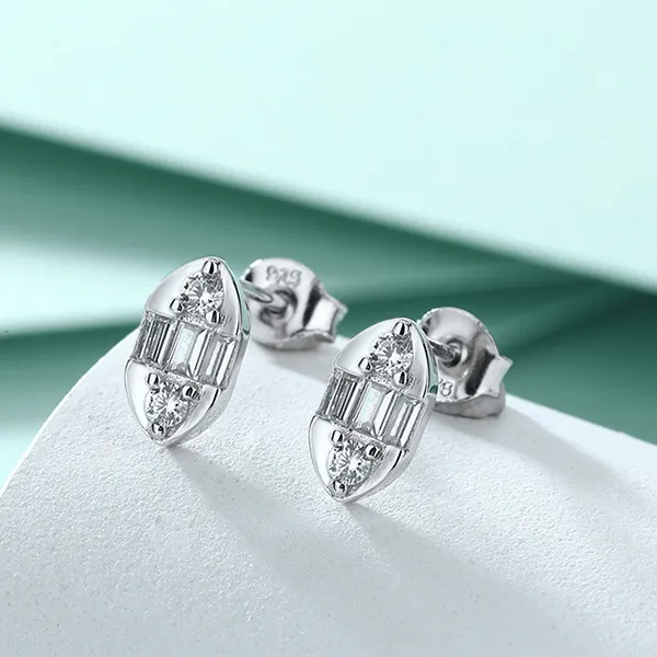 Khuyên Tai Nữ Kya Jewel Princess Crown SE129 Màu Bạc - Trang sức - Vua Hàng Hiệu