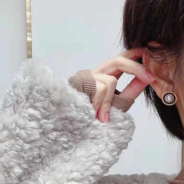 Khuyên Tai Nữ Kya Jewel Vintage Pearl PE44 Màu Vàng Đen - Trang sức - Vua Hàng Hiệu