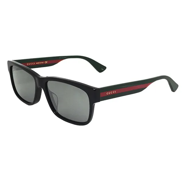 Kính Mát Nam Gucci Sunglasses GG0340SA-001 Màu Xám