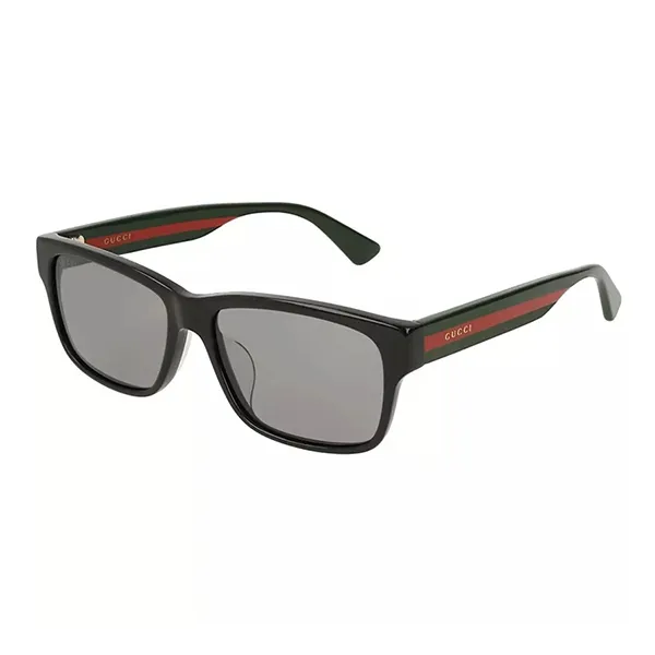 Kính Mát Nam Gucci Sunglasses GG0340SA-001 Màu Xám
