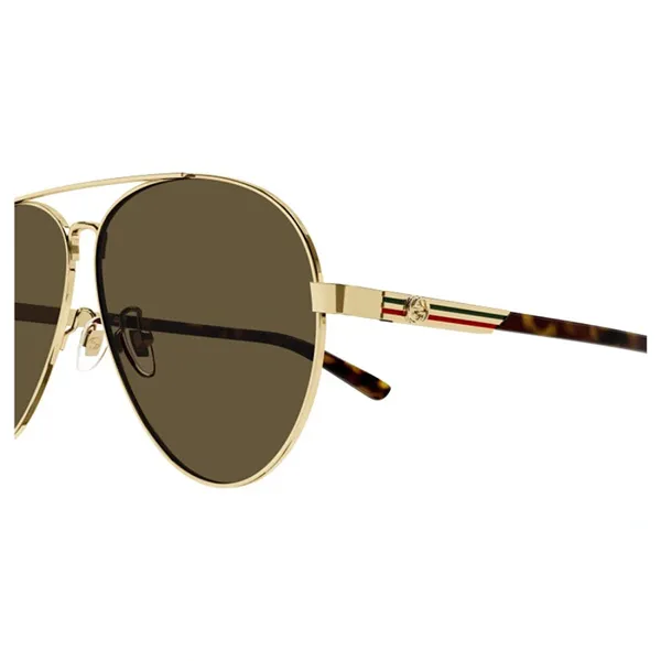 Kính Mát Nam Gucci GG1288SA 002 Màu Vàng Gold