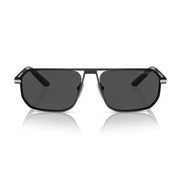 Kính Mát Nam Prada Sunglasses 0PRA53S 1BO5S0 Màu Xám Đen - Kính mắt - Vua Hàng Hiệu