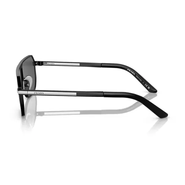 Kính Mát Nam Prada Sunglasses 0PRA53S 1BO5S0 Màu Xám Đen - Kính mắt - Vua Hàng Hiệu