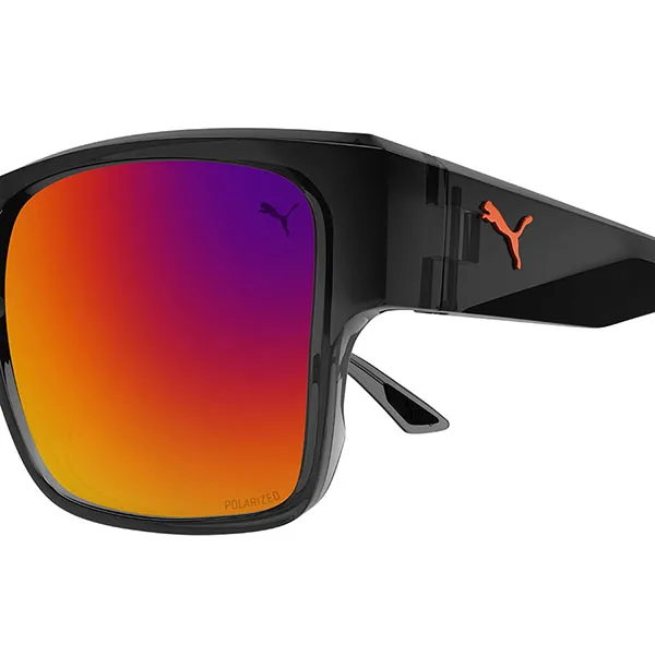 Kính Mát Nam Puma PU0403S 003 Sunglasses Màu Xám - Kính mắt - Vua Hàng Hiệu