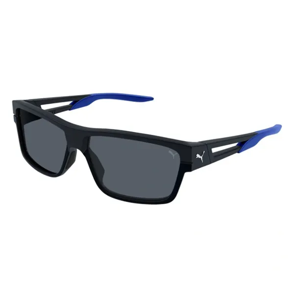 Kính Mát Nam Puma Rectangle Sunglasses PU0327S 003 Màu Đen Phối Xanh