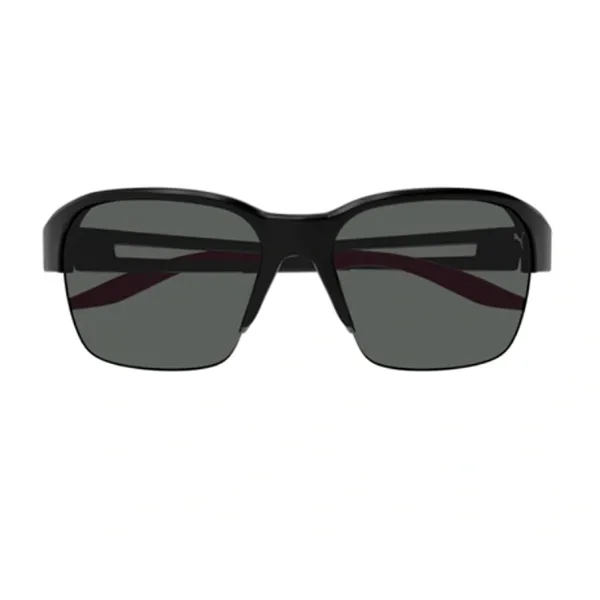 Kính Mát Nam Puma Rectangle Sunglasses PU0352S 002 Màu Đen Xám - Kính mắt - Vua Hàng Hiệu